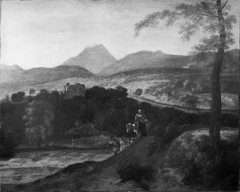 Paesaggio meridionale con figure - Statens Museum for Kunst, Copenaghen